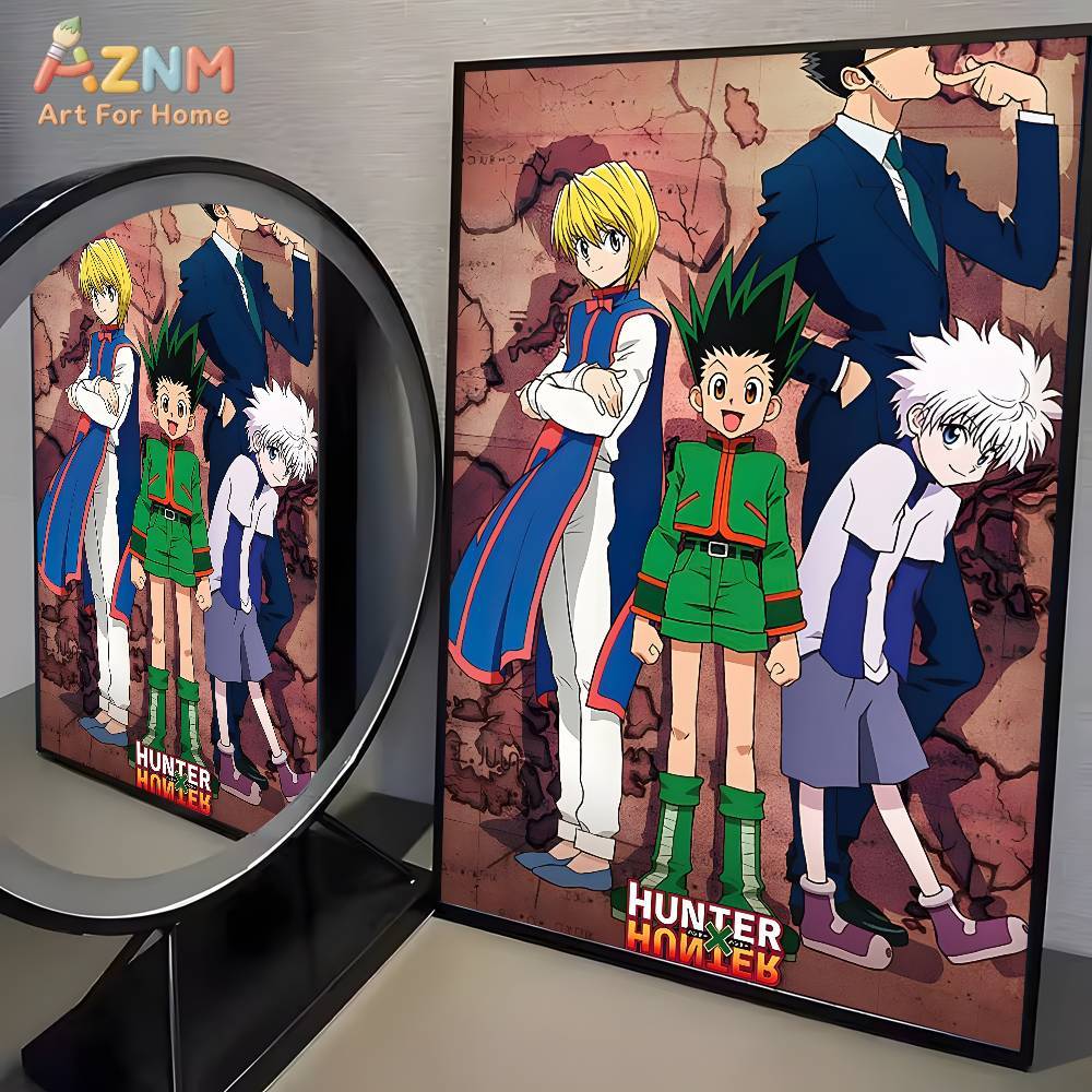 Home Decor Wallpaper - 1pc Hot Anime Hunter X Hunter