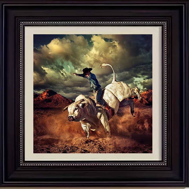 Home Decor Under 500 - 500/1024PCS Jigsaw The Western Cowboy Under