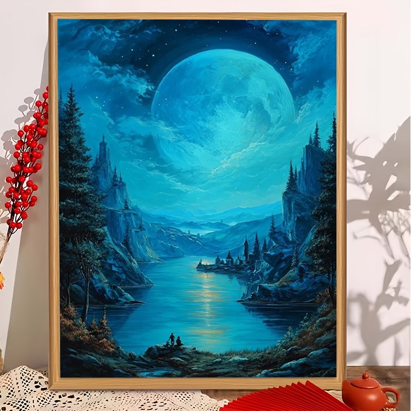 Home Decor Under 500 - 500/1000/1200/2000PCS Puzzles for Adults Night View