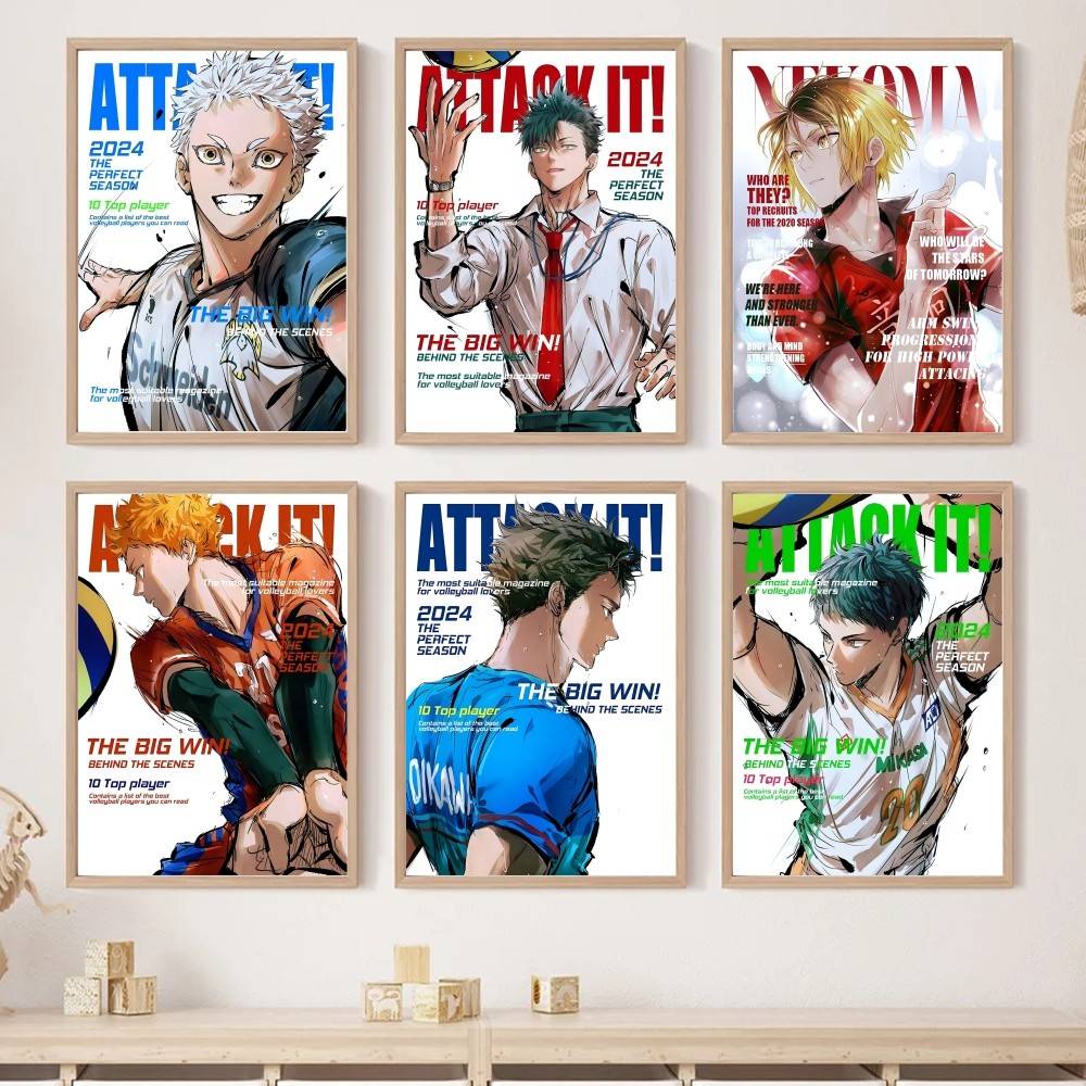 Anime Haikyuu!! Magazine Cover - огляд і ціна Home Decor Magazine
