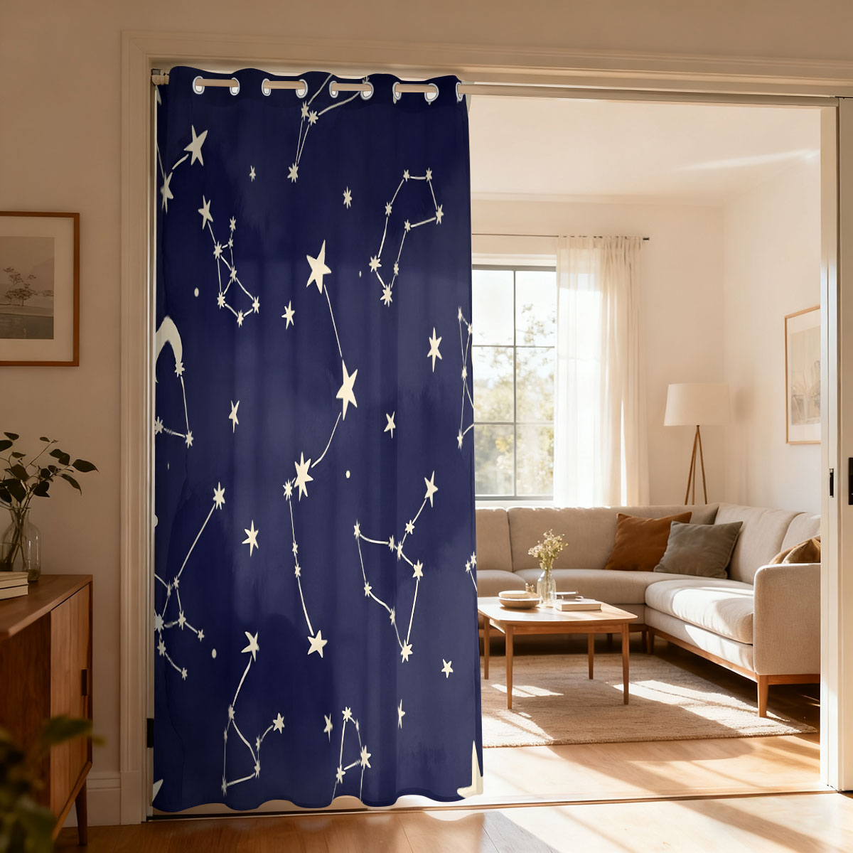 1pc Retro Rose Floral Single L - огляд і ціна Home Decor Curtain