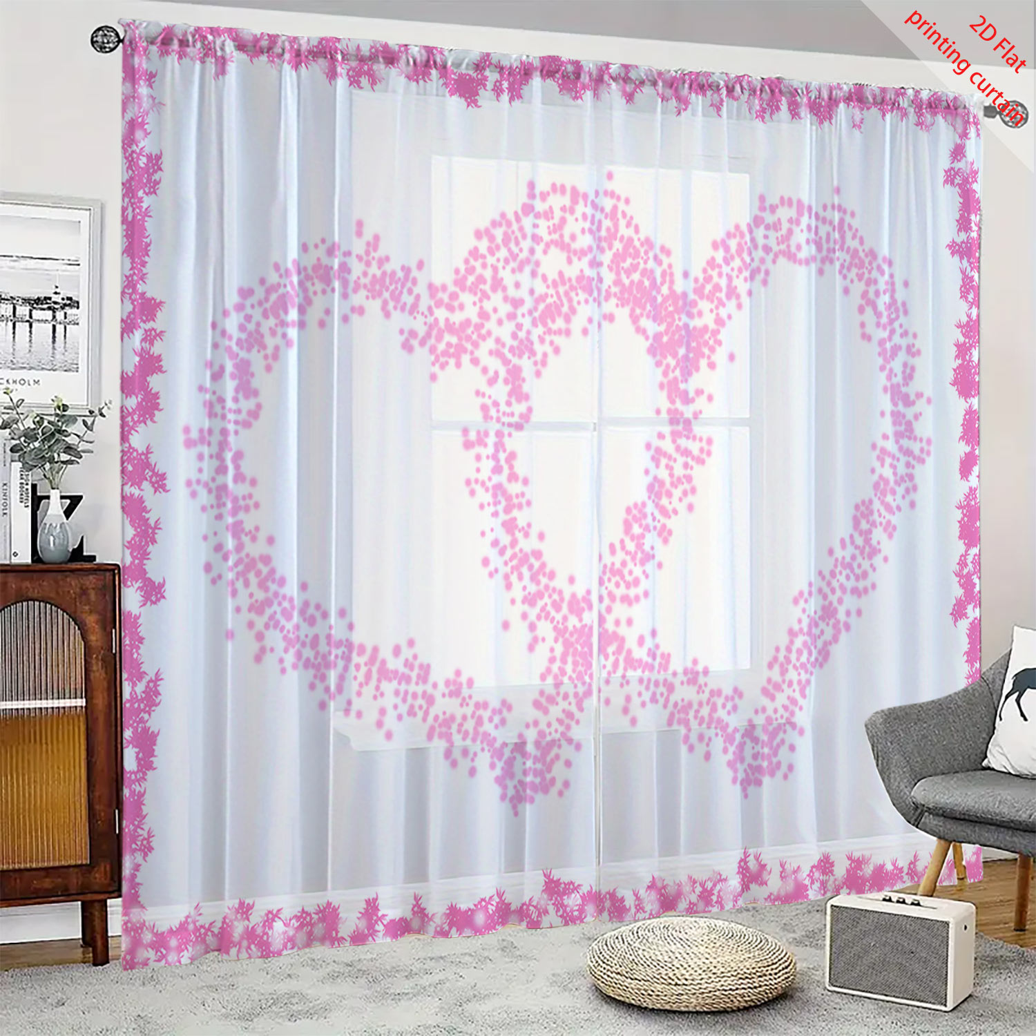 Heart Shaped Printed Transpare - огляд і ціна Home Decor Youtube