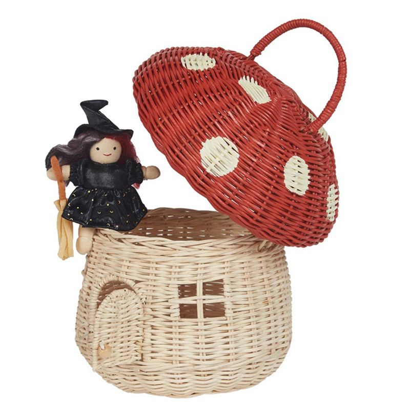 New Handmade Rattan Mushroom-S - огляд і ціна Home Decor Rattan