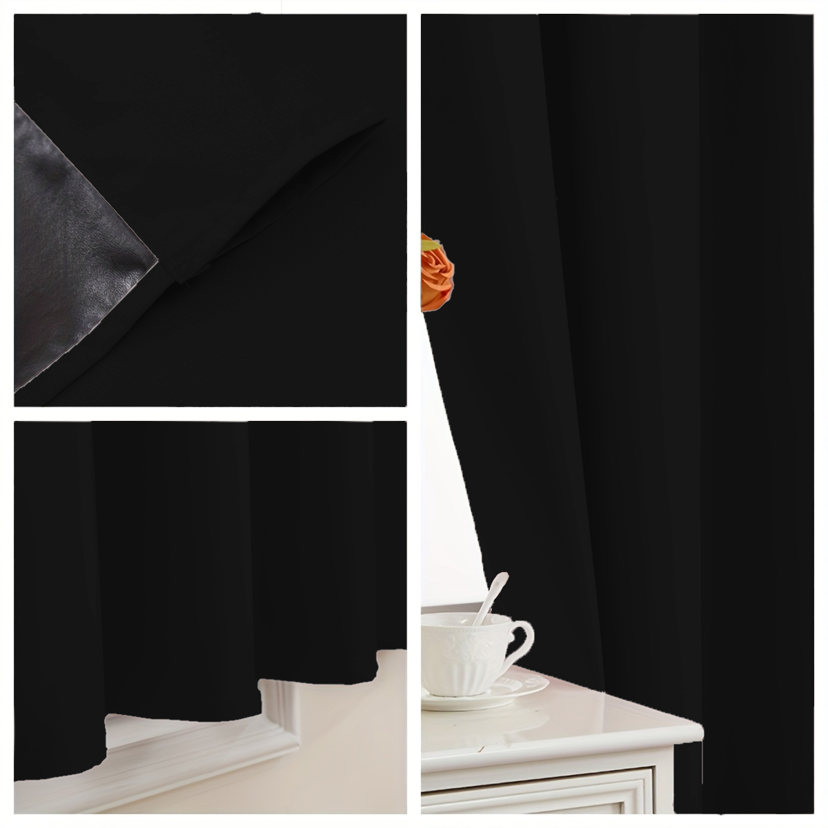 1 Piece of Simple Solid Color  - огляд і ціна Home Decor Curtain