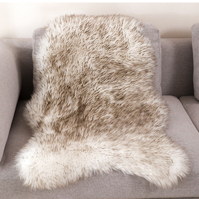 Soft Fur Artificial Sheepskin  - огляд і ціна Cowhide Rug Faux