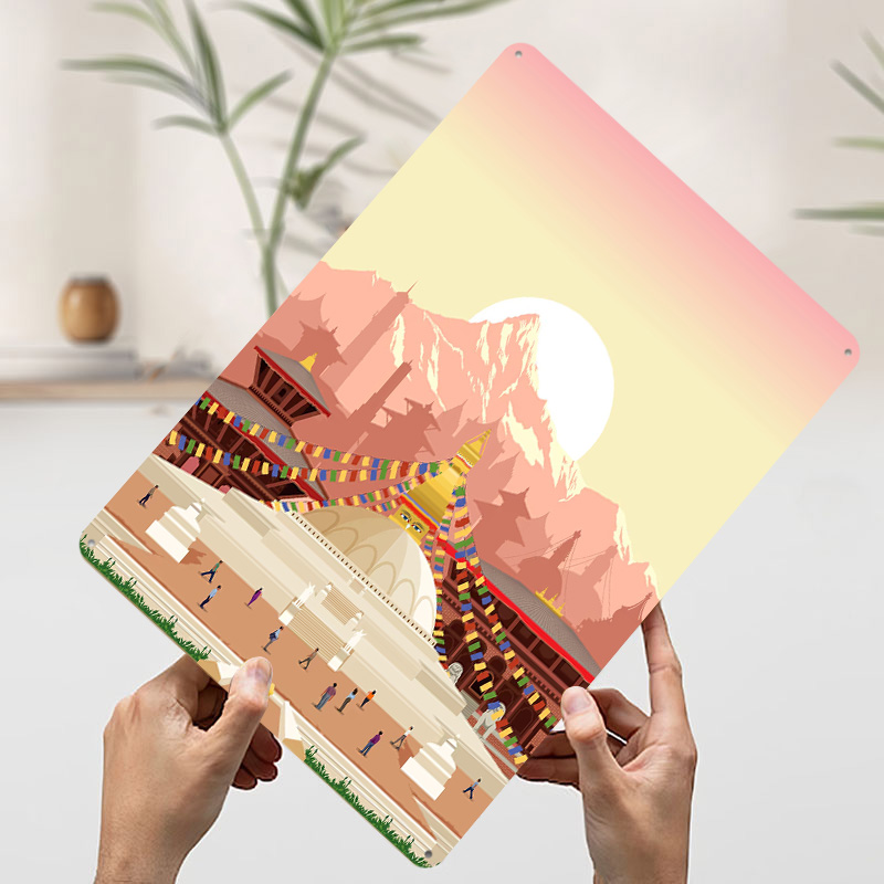 Kathmandu Travel Print Printin - огляд і ціна Home Decor Kathmandu