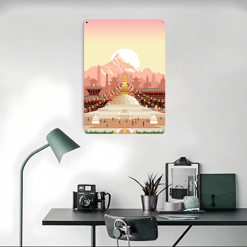 Kathmandu Travel Print Printin - огляд і ціна Home Decor Kathmandu