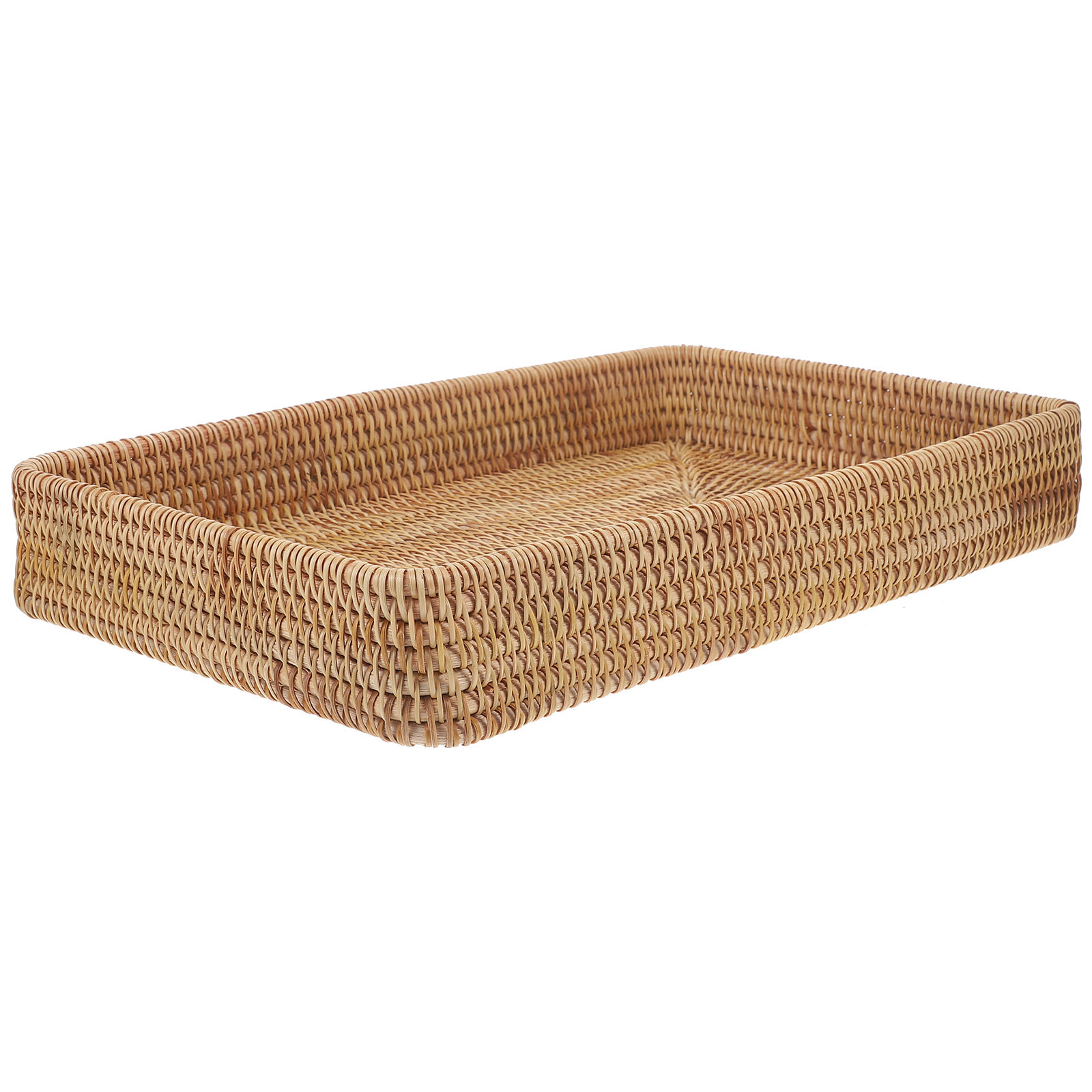 Large Rectangular Woven Rattan - огляд і ціна Home Decor Rattan