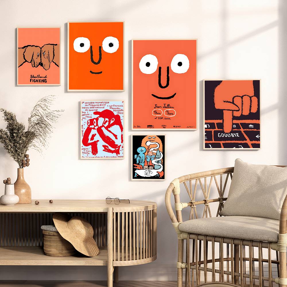 French Illustrator J-Jean Art  - огляд і ціна Home Decor Wallpaper