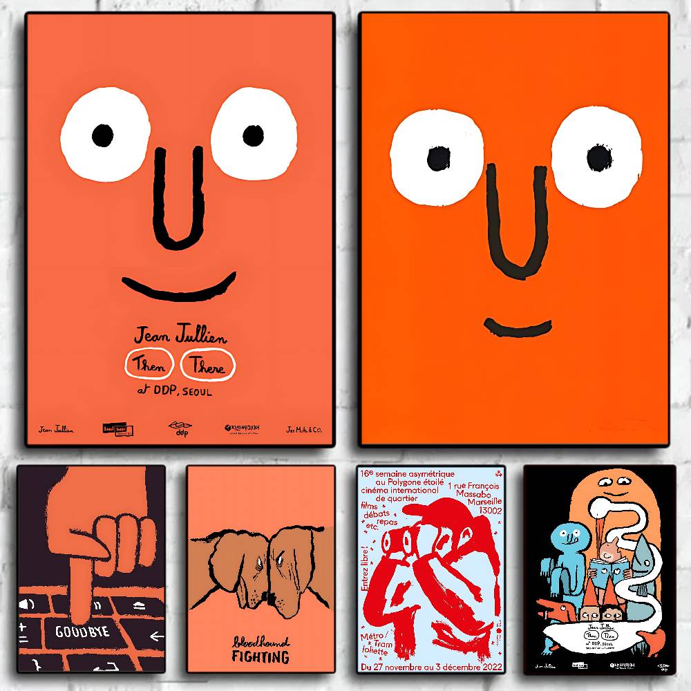 French Illustrator J-Jean Art  - огляд і ціна Home Decor Wallpaper