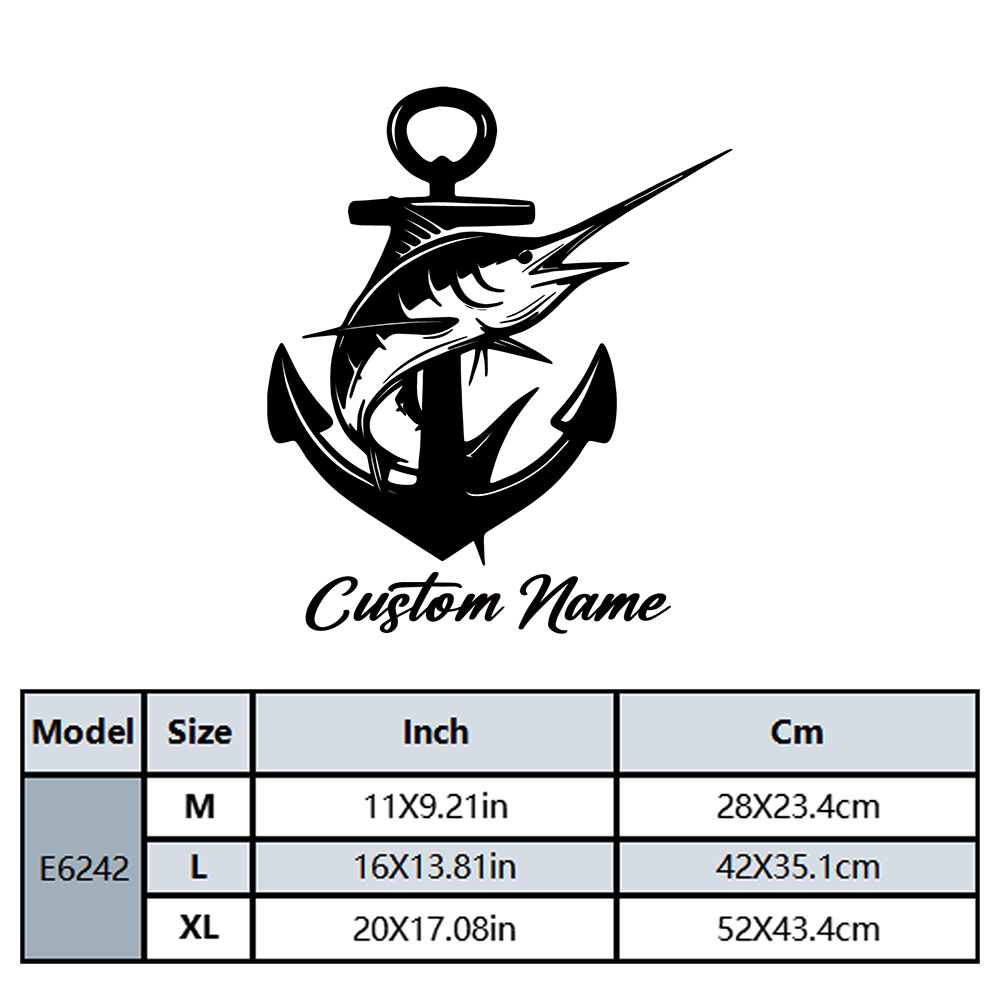 1PC Excellent Swordfish Person - огляд і ціна Home Decor Wallpaper