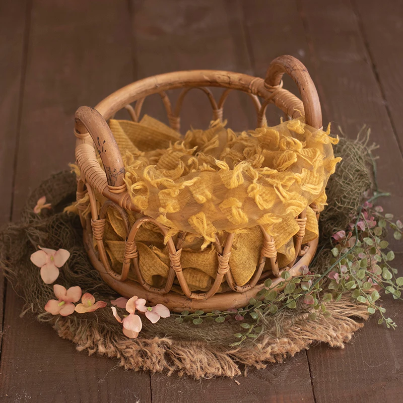 Baby Rattan Basket Newborn Pho - огляд і ціна Home Decor Rattan