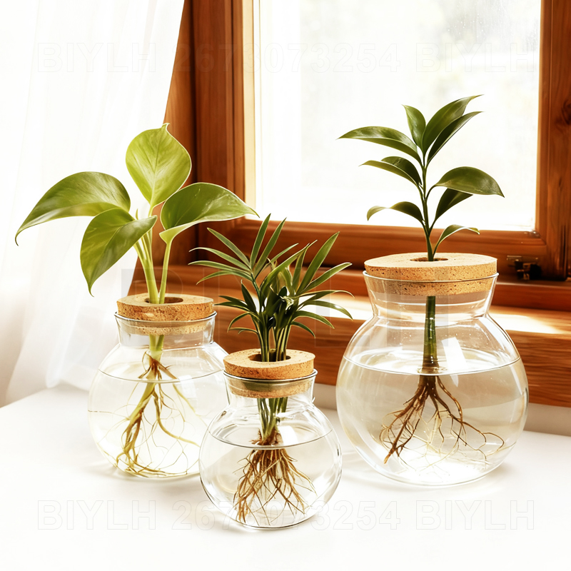 Hydroponic Plant Glass Vase Wi - огляд і ціна Terrarium Glass Bottle