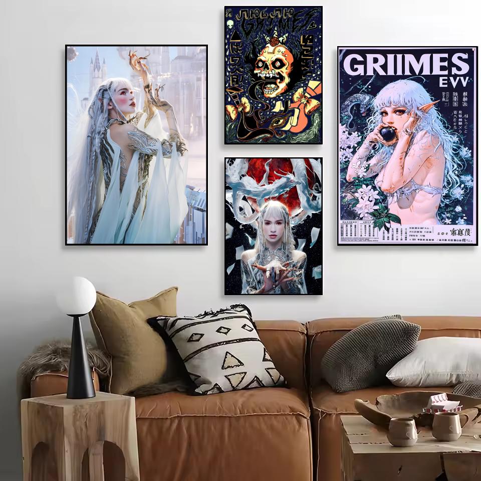 Pop Singer G_Grimes Magazine P - огляд і ціна Home Decor Magazine