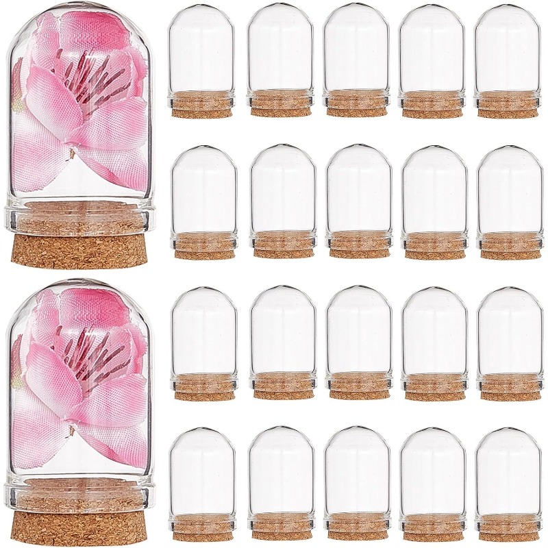 20 Sets Glass Cloche Dome Mini - огляд і ціна Terrarium Glass Bottle