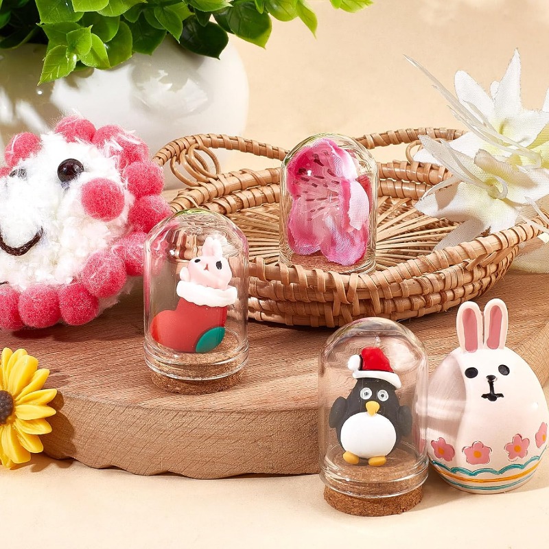 20 Sets Glass Cloche Dome Mini - огляд і ціна Terrarium Glass Bottle