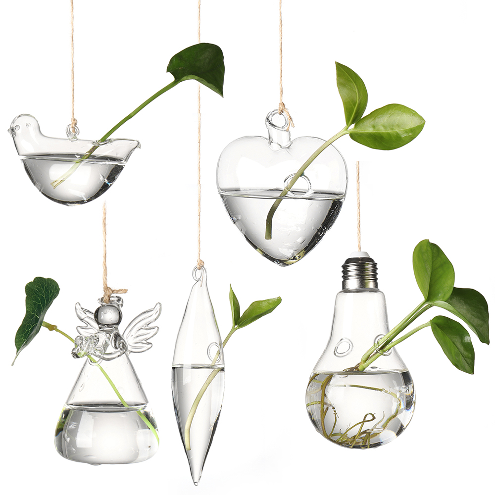 Creative Hanging Glass Vase Hy - огляд і ціна Terrarium Glass Bottle
