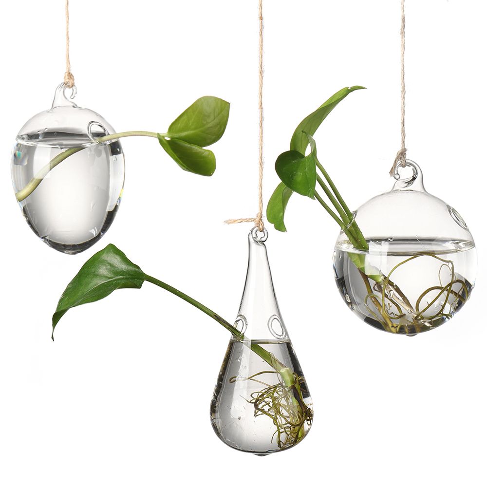 Creative Hanging Glass Vase Hy - огляд і ціна Terrarium Glass Bottle