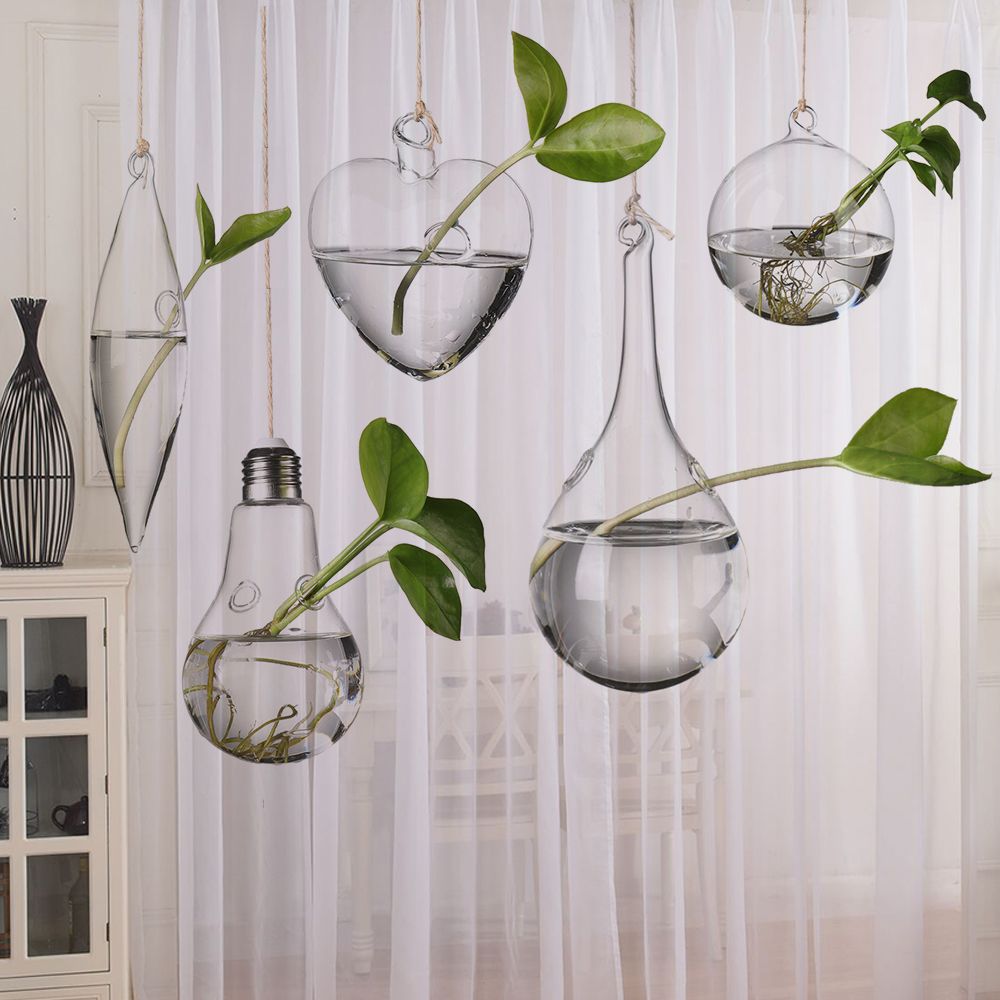 Creative Hanging Glass Vase Hy - огляд і ціна Terrarium Glass Bottle