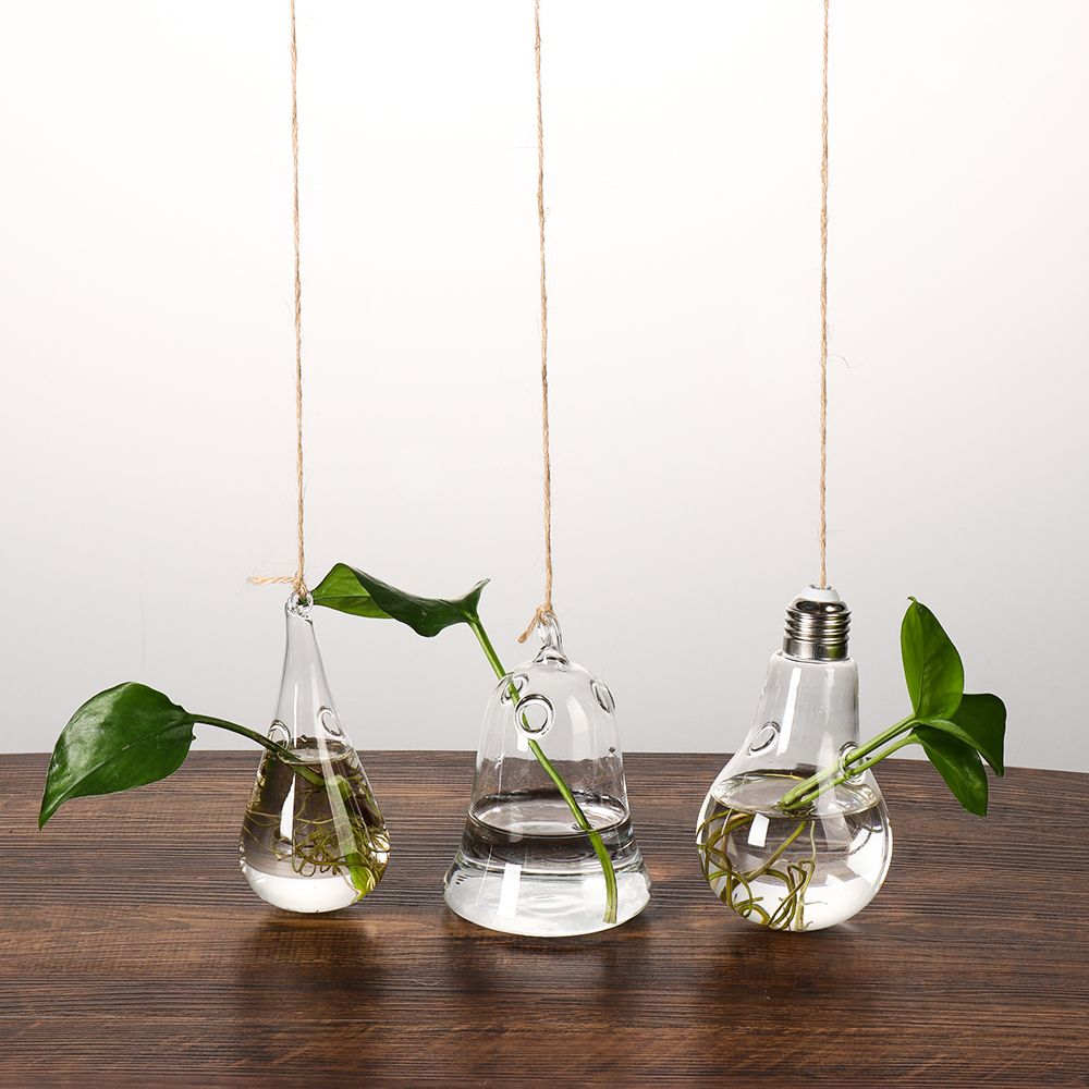 Creative Hanging Glass Vase Hy - огляд і ціна Terrarium Glass Bottle