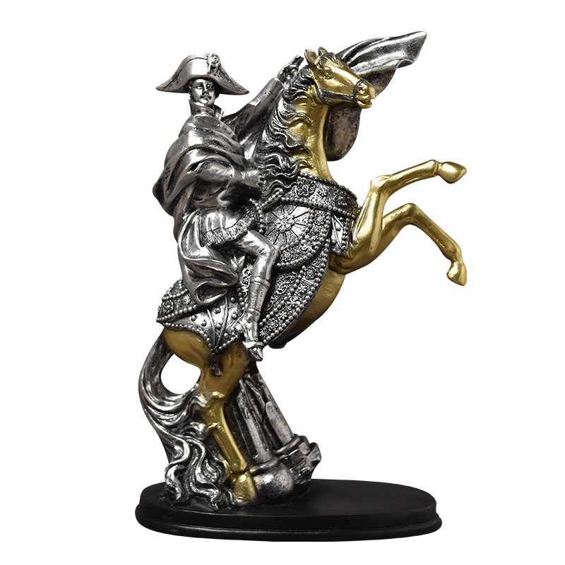 Knight Napoleon Riding A Horse - огляд і ціна Home Decor Medieval