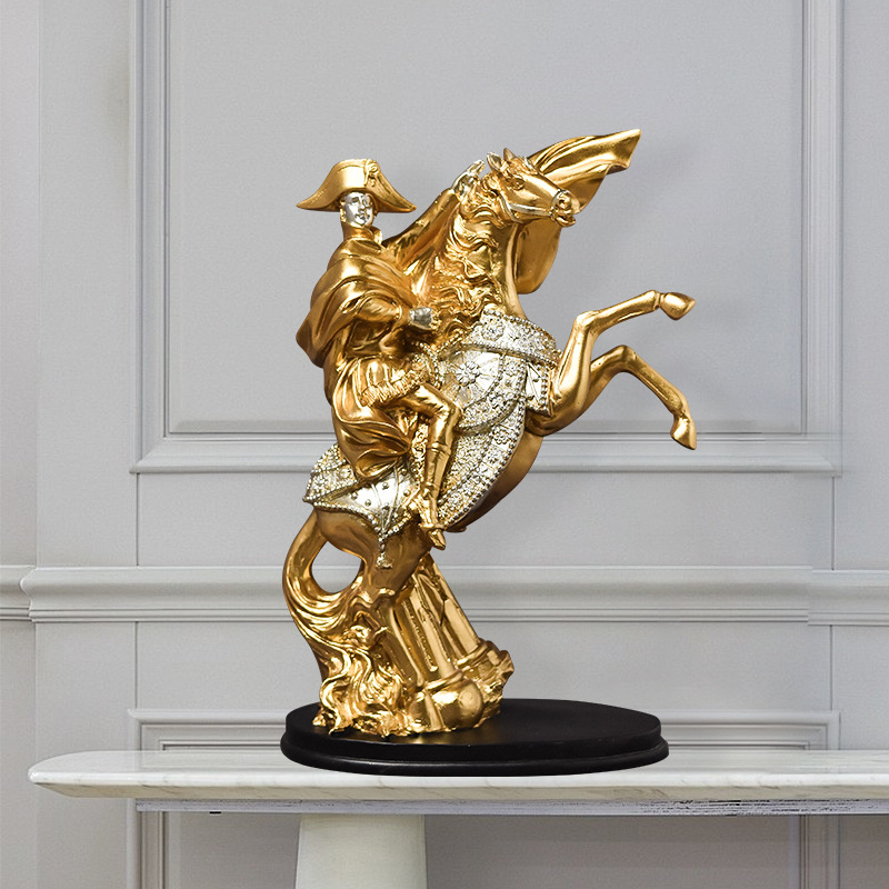 Knight Napoleon Riding A Horse - огляд і ціна Home Decor Medieval