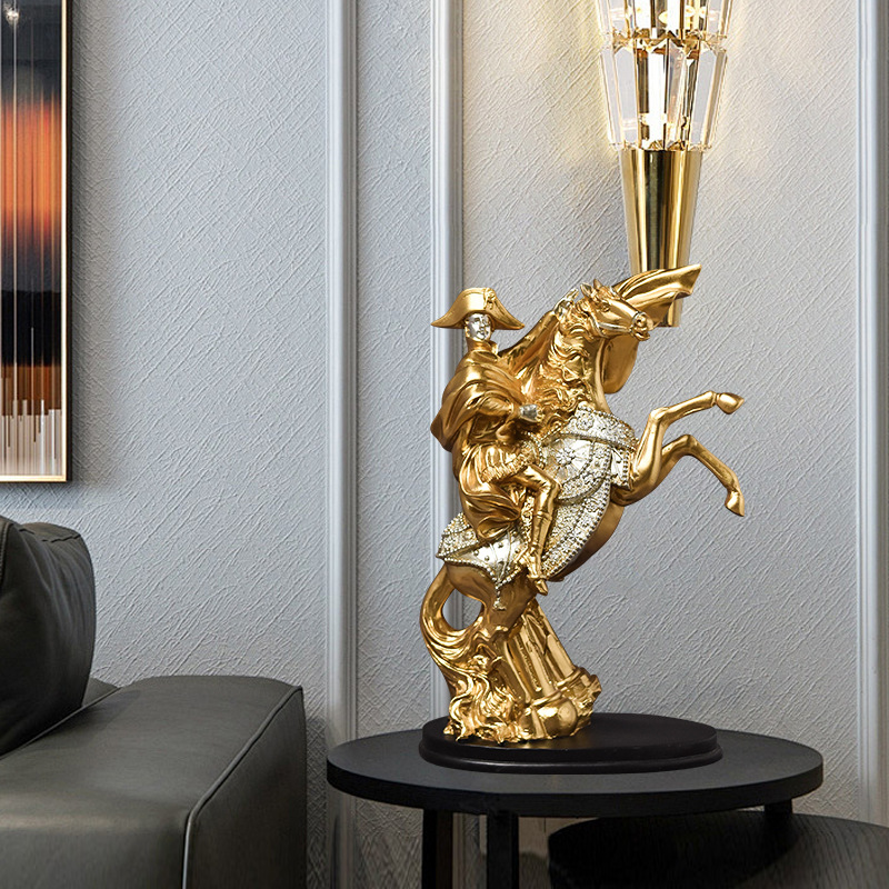 Knight Napoleon Riding A Horse - огляд і ціна Home Decor Medieval