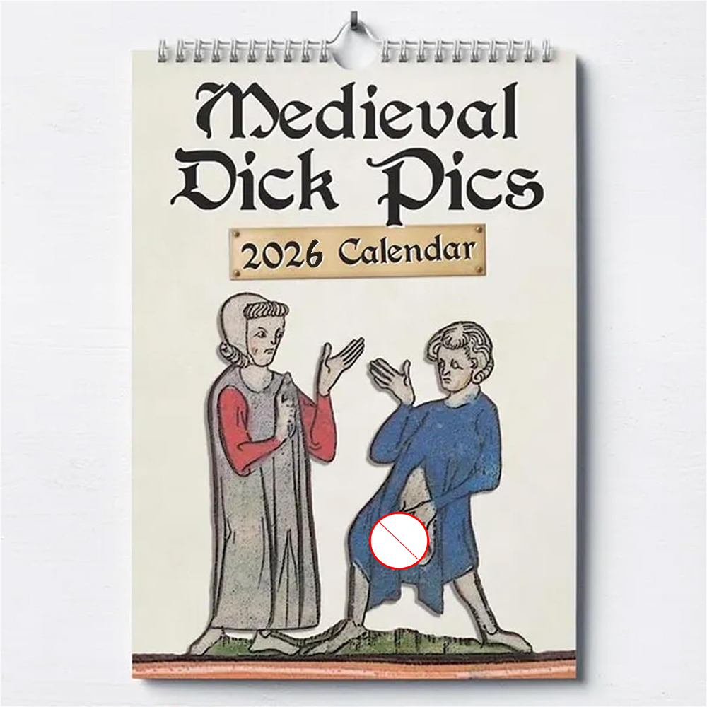 New 2026 Calendar Funny Creati - огляд і ціна Home Decor Medieval