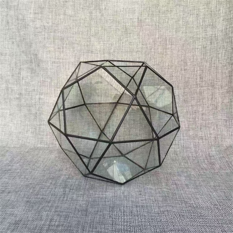 Polyhedron Geometric Glass Ter - огляд і ціна Terrarium Glass Bottle