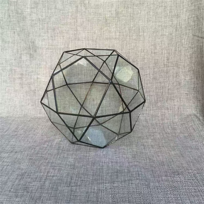 Polyhedron Geometric Glass Ter - огляд і ціна Terrarium Glass Bottle