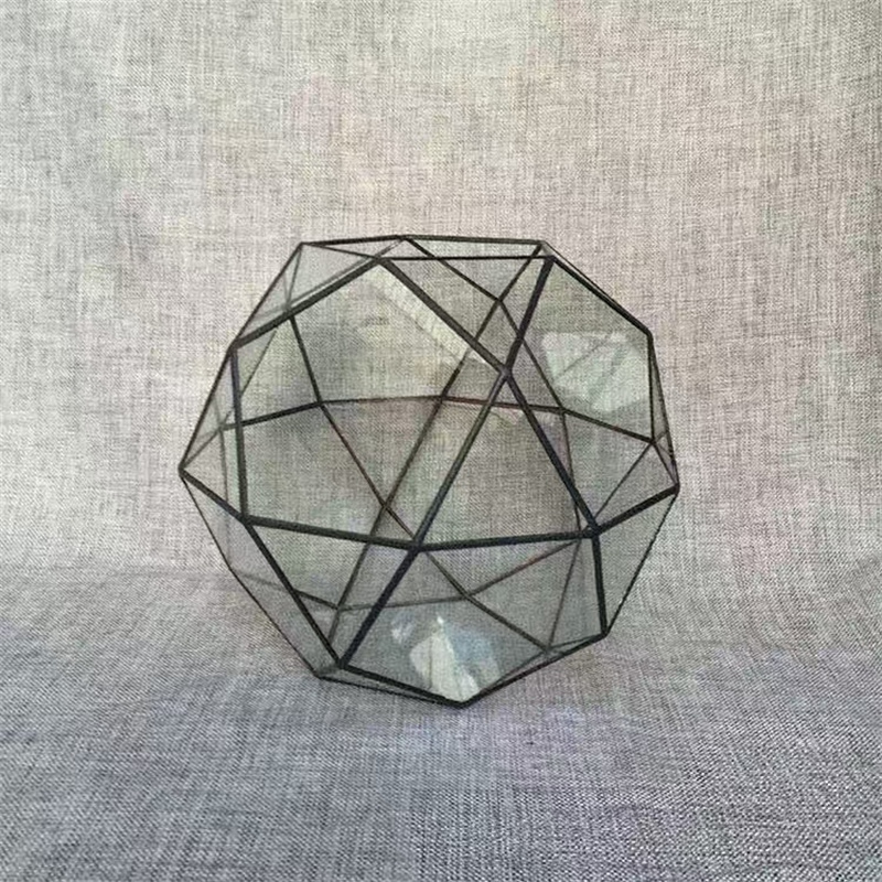 Polyhedron Geometric Glass Ter - огляд і ціна Terrarium Glass Bottle