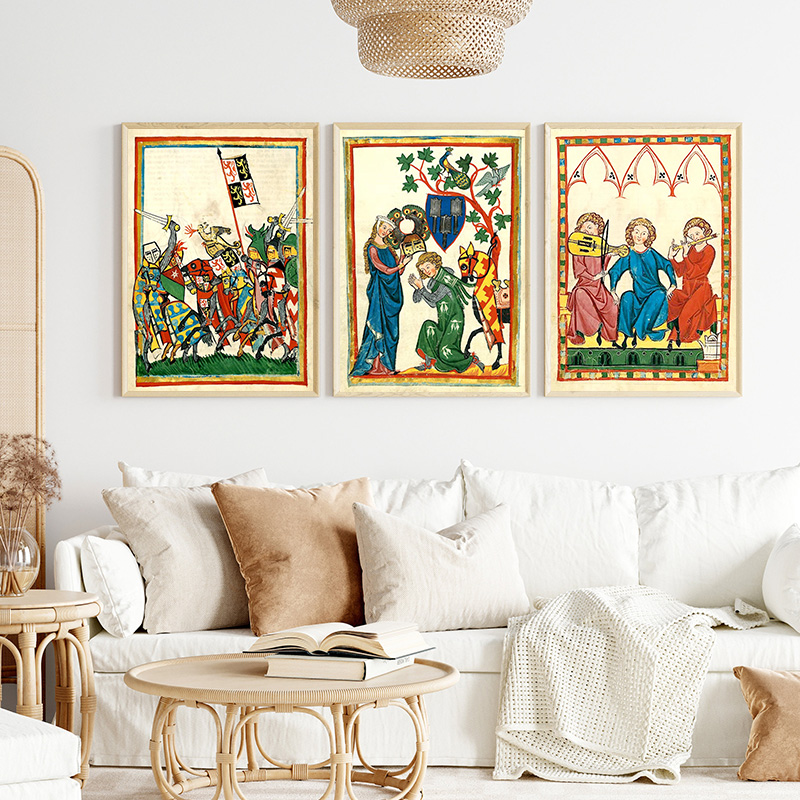 Medieval Antique European Art  - огляд і ціна Home Decor Medieval