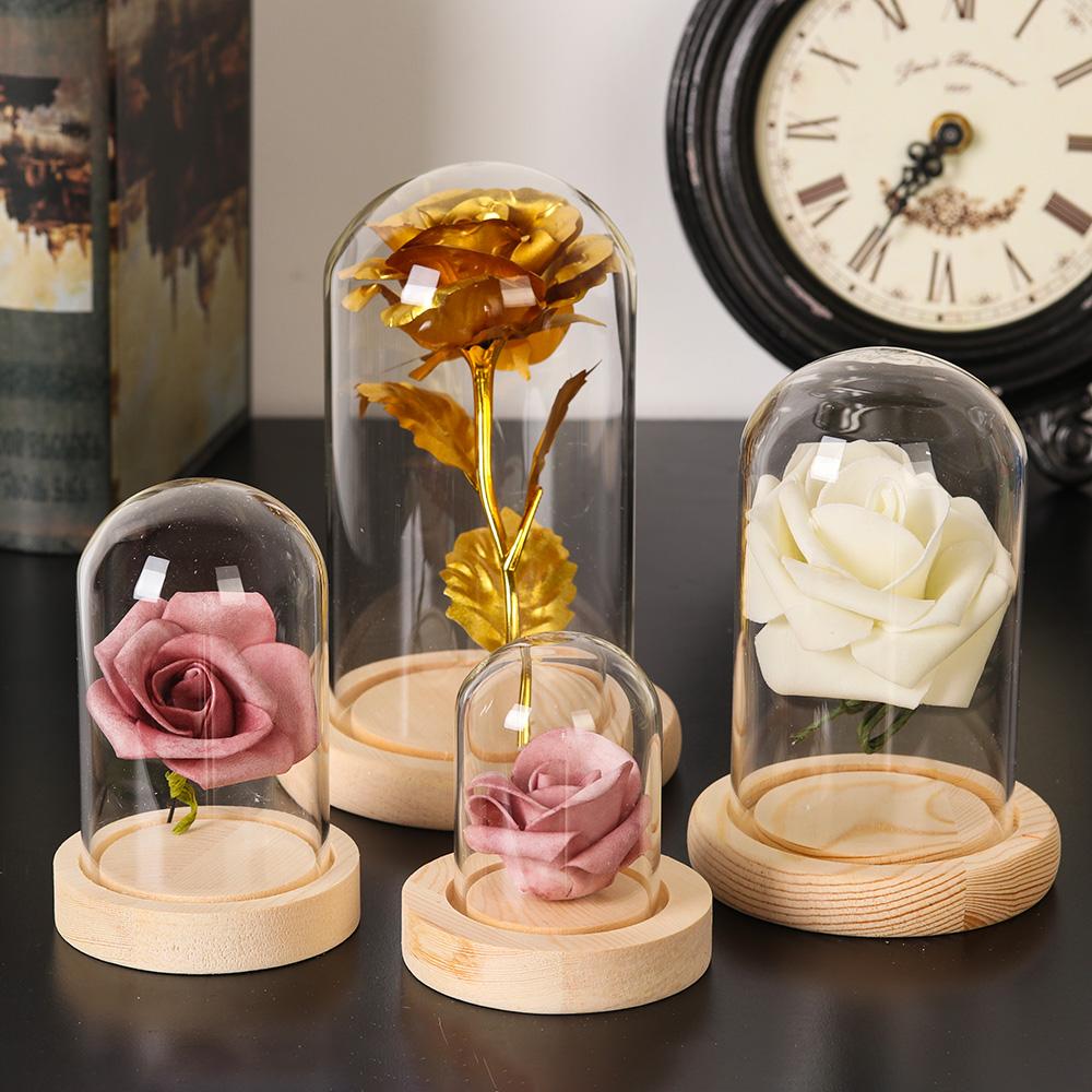 Glass Cloche Jar Display Stand - огляд і ціна Terrarium Glass Bottle