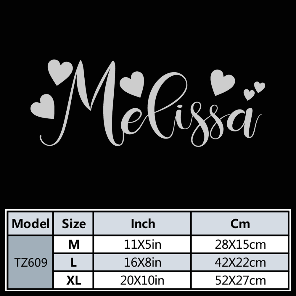 1pc Diy Personalize Custom Nam - огляд і ціна Home Decor Wallpaper