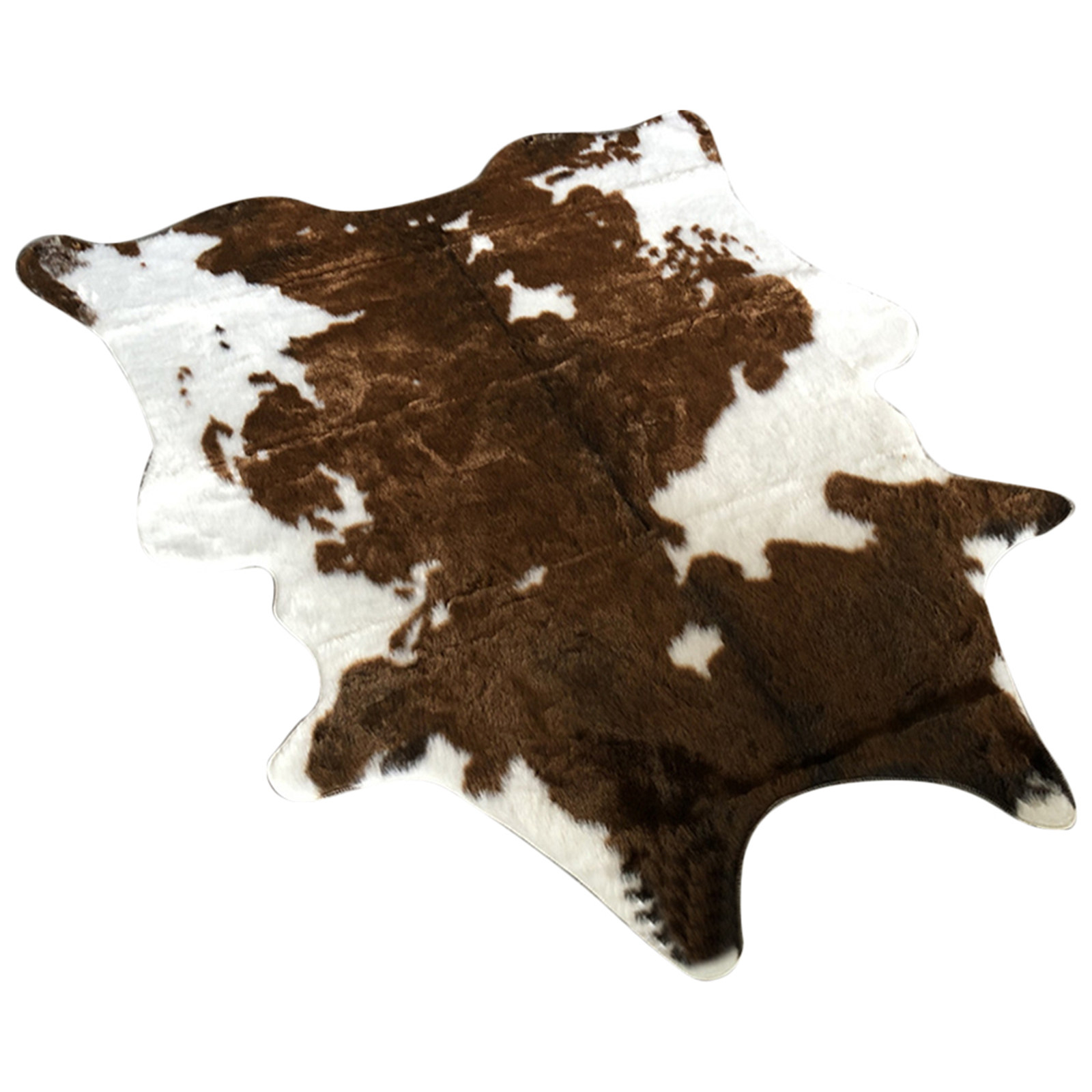 Faux Leather Carpet Cowhide Ca - огляд і ціна Cowhide Rug Faux