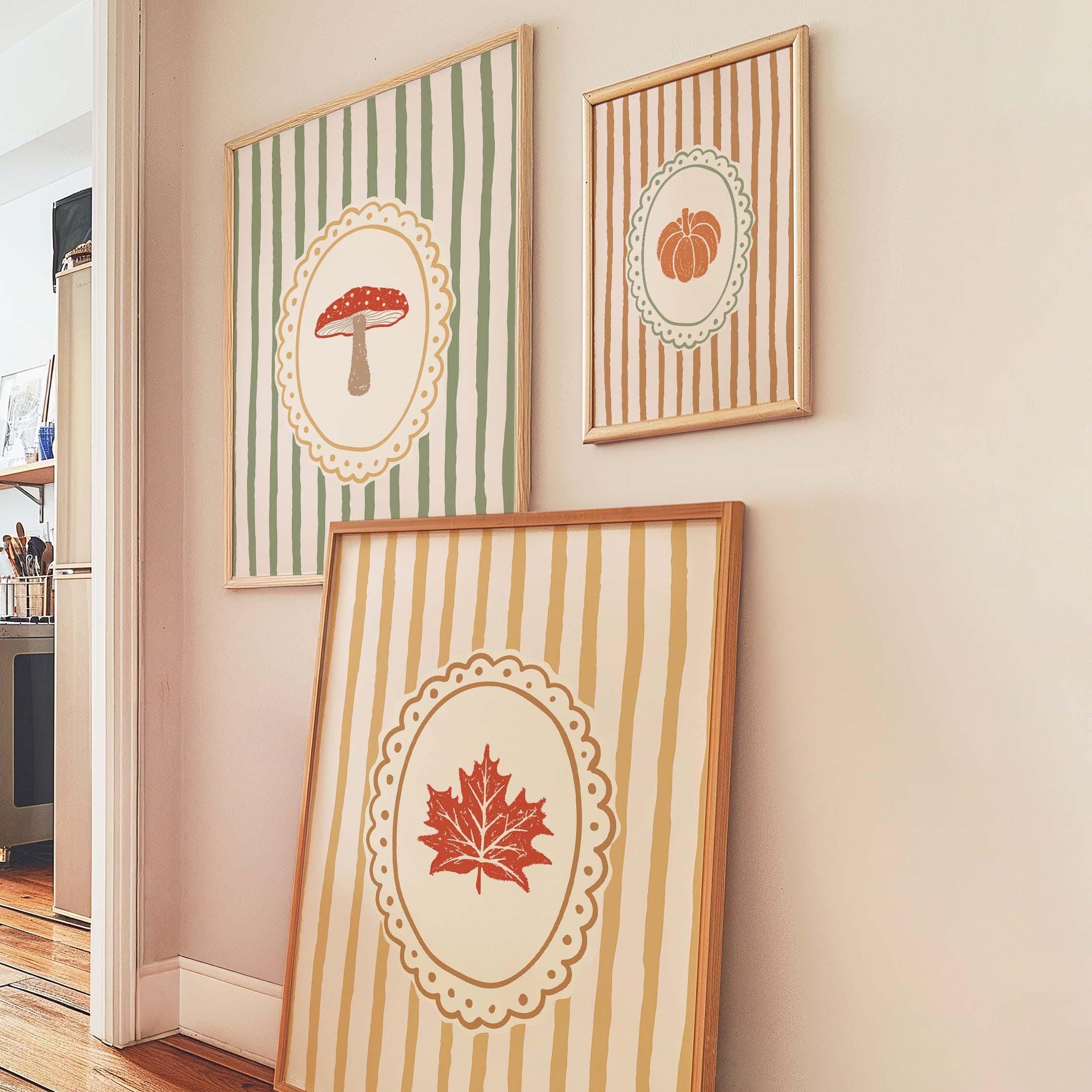 3pcs/Set Striped Fall Pumpkin  - огляд і ціна Home Decor Youtube