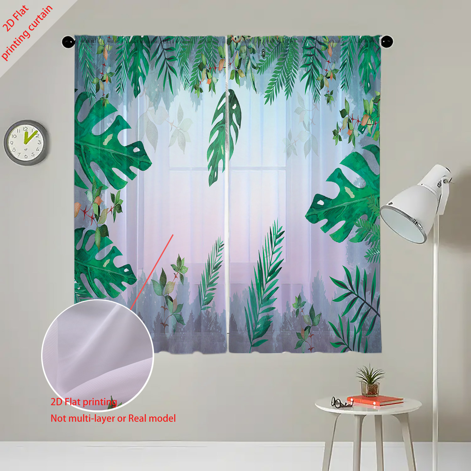 Plant Printed Transparent Scre - огляд і ціна Home Decor Youtube