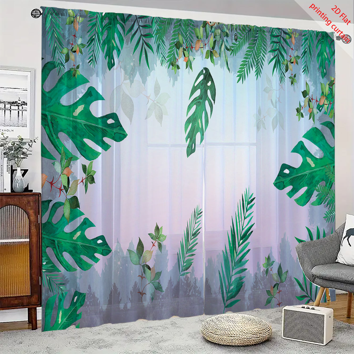 Plant Printed Transparent Scre - огляд і ціна Home Decor Youtube