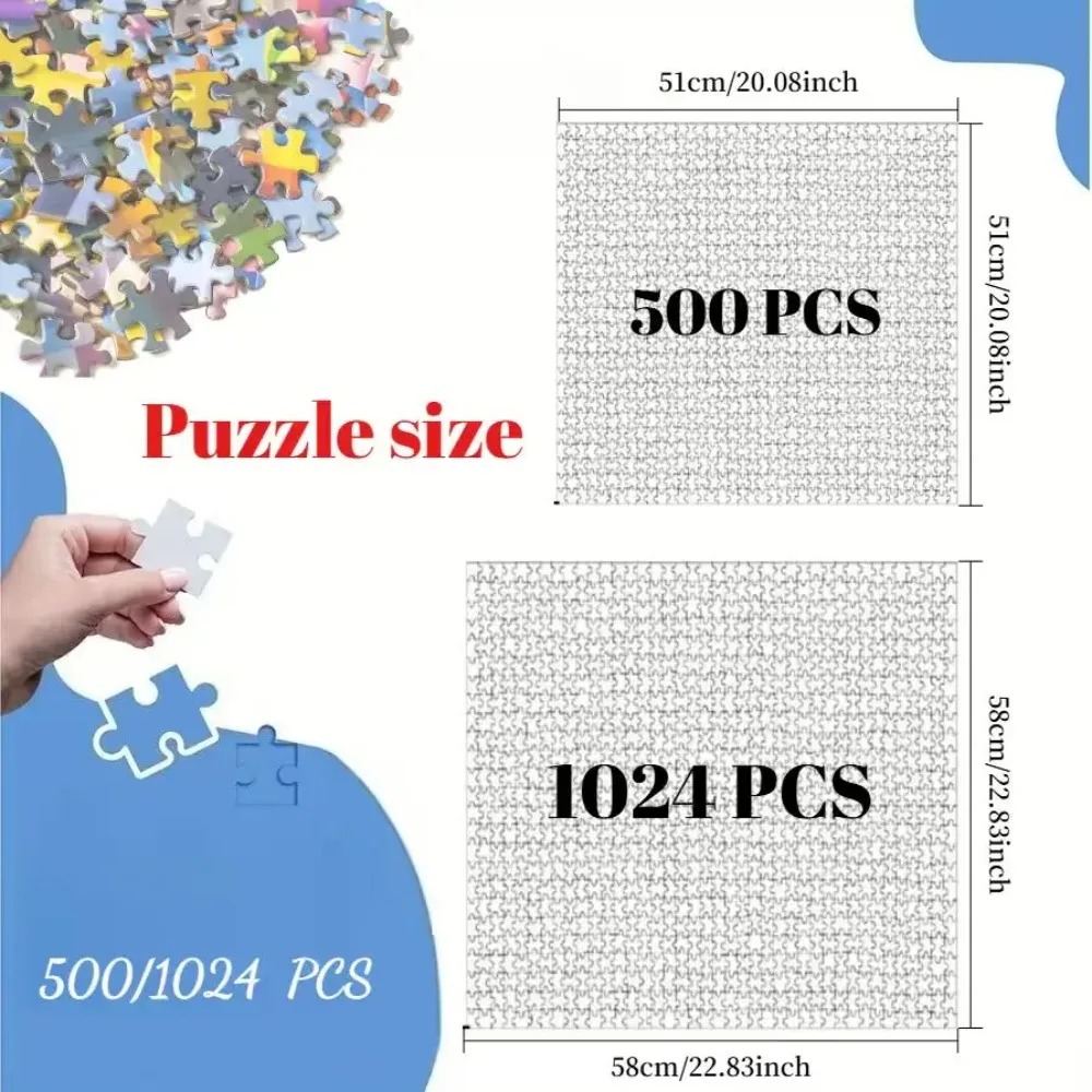 500/1024PCS Jigsaw Puzzle Butt - огляд і ціна Home Decor Under 500