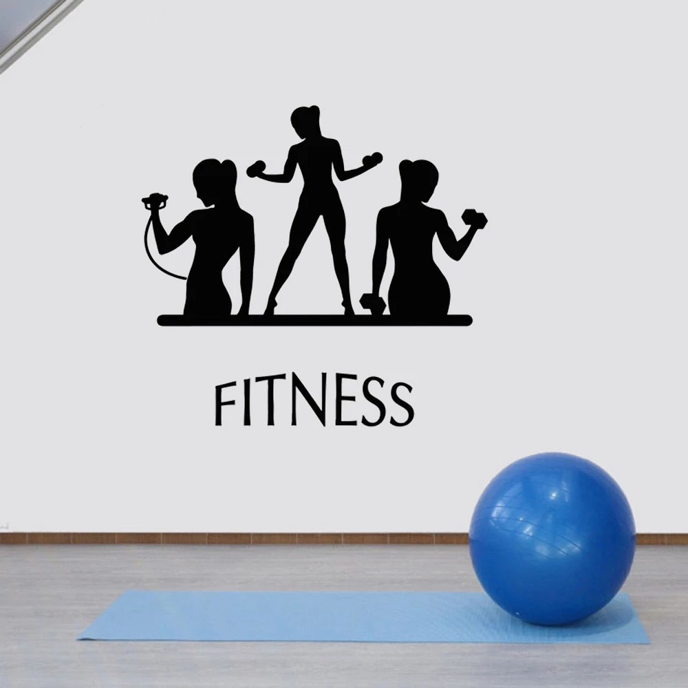 1 pc hot sale GYM culture Wall - огляд і ціна Home Decor Wallpaper