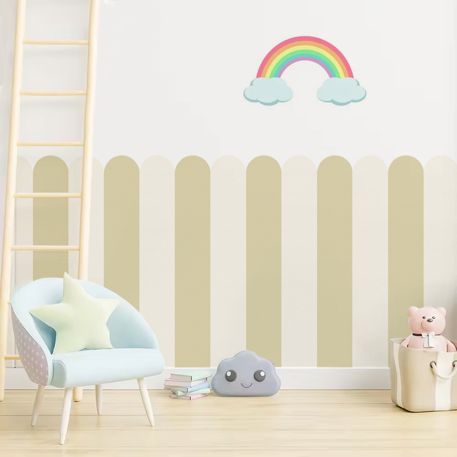 Multicolor Vertical Striped Ar - огляд і ціна Home Decor Wallpaper