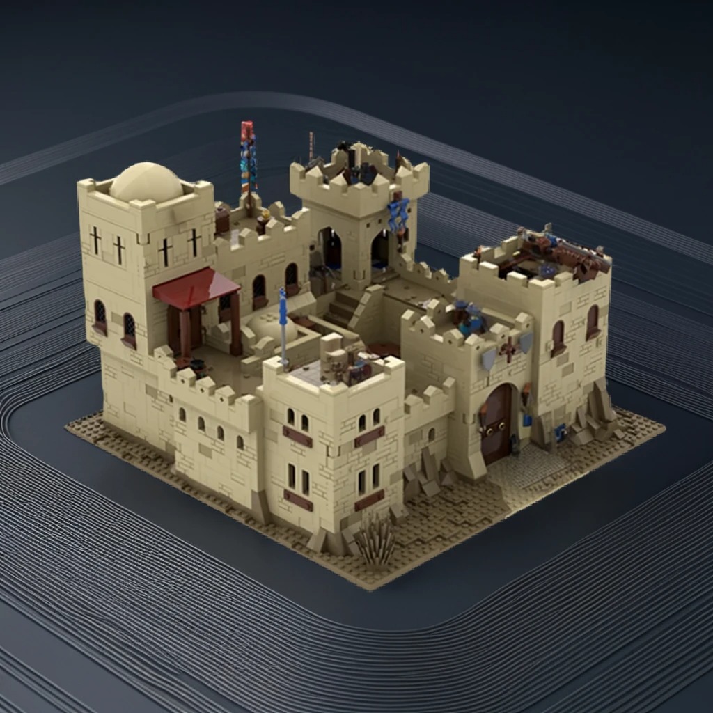 4092pcs MOC Black Falcon Deser - огляд і ціна Home Decor Medieval