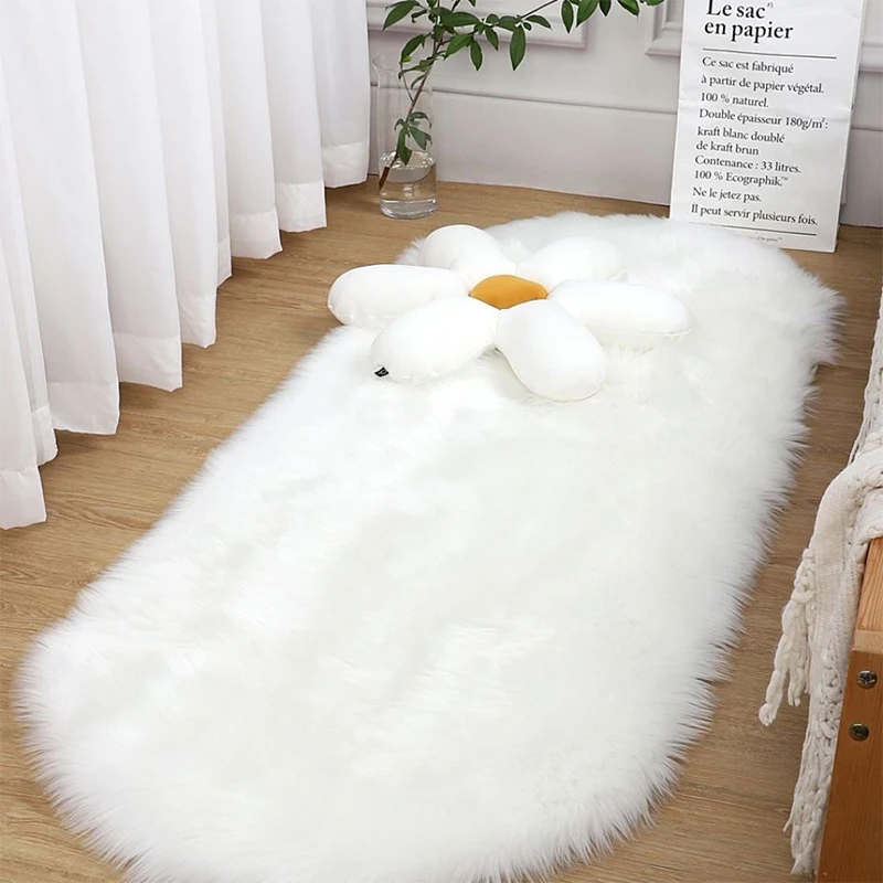 Luxury Faux Fur Rug Large Soft - огляд і ціна Cowhide Rug Faux