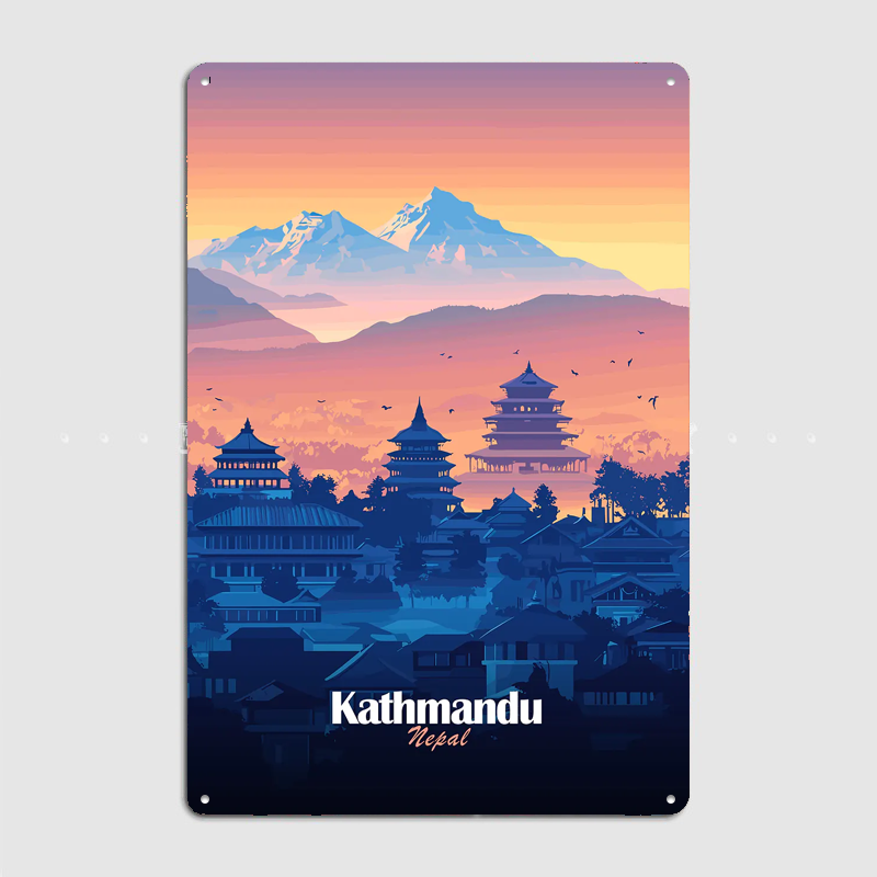 Kathmandu Skyline Travel Scene - огляд і ціна Home Decor Kathmandu