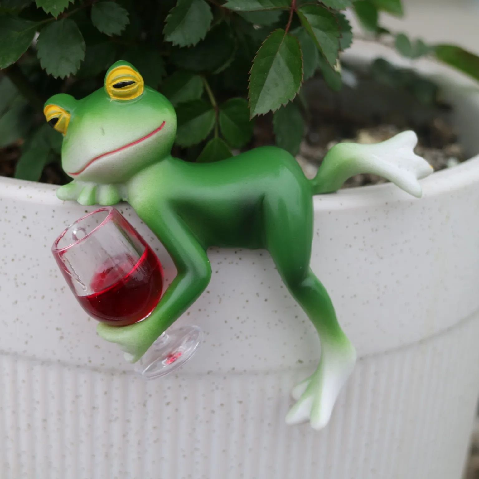 A delightful green frog and wi - огляд і ціна Terrarium Glass Bottle
